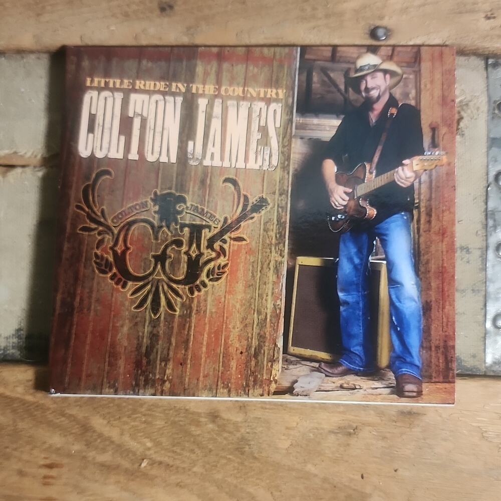 Colton James "Little Ride in the Country" Signed CD & Booklet